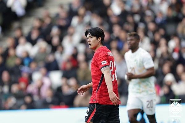 설영우(남자 축구대표팀). 대한축구협회 제공