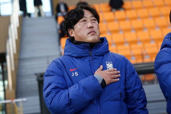 김현준 U17 남자 축구대표팀 감독. 대한축구협회 제공