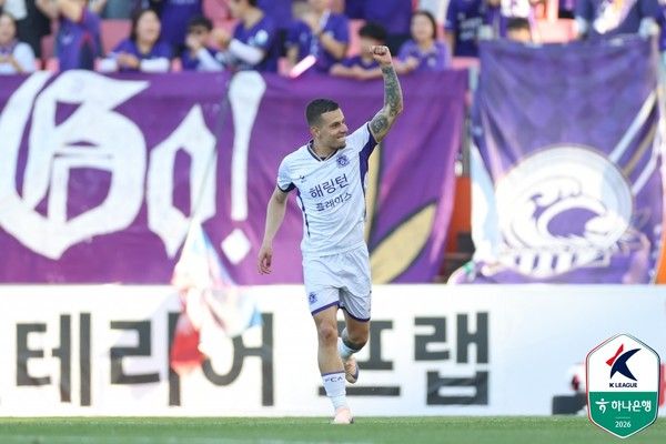 마테우스(FC안양). 한국프로축구연맹 제공&nbsp;
