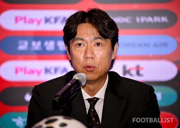홍명보 남자 축구대표팀 감독. 서형권 기자