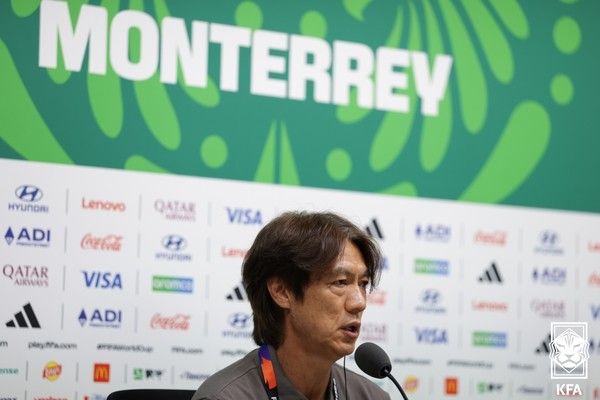 홍명보 월드컵 대표팀 감독. 대한축구협회 제공