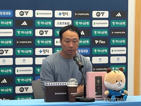 박진섭 천안시티FC 감독. 김진혁 기자