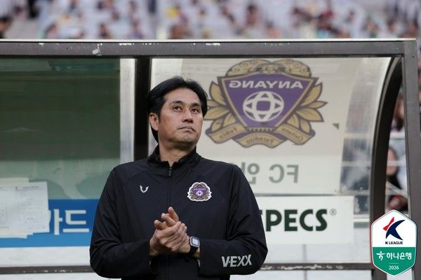 유병훈 FC안양 감독. 한국프로축구연맹 제공&nbsp;