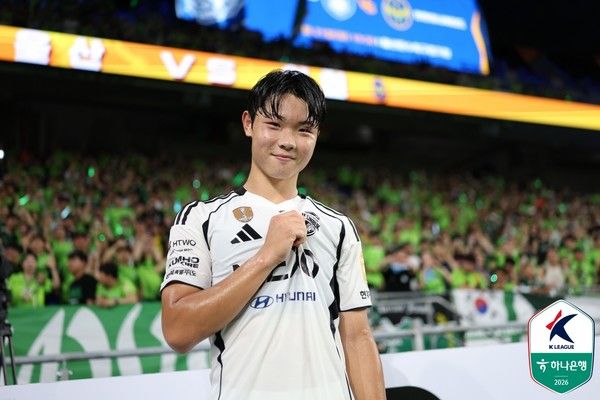 김예건(전북현대). 한국프로축구연맹 제공&nbsp;