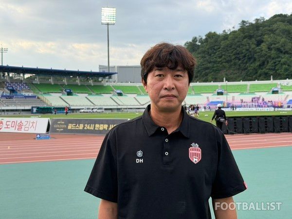 임다한 FC강릉 감독. 김희준 기자