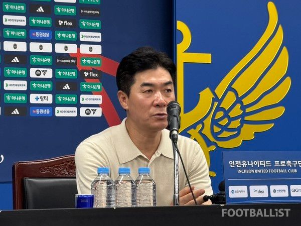 윤정환 인천유나이티드 감독. 김희준 기자