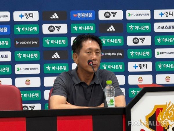 박태하 포항스틸러스 감독. 김희준 기자
