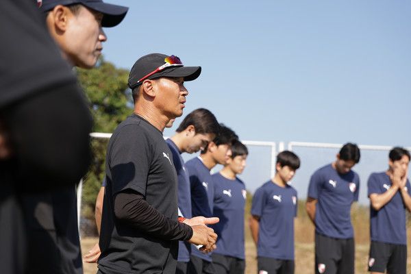 부산아이파크 선수단. 부산아이파크 제공