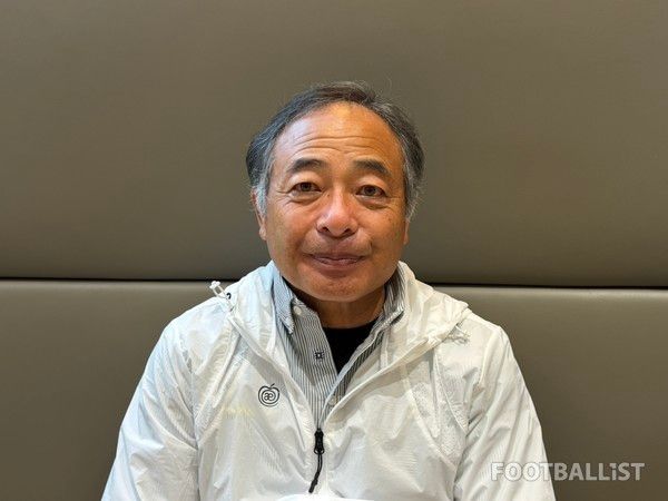 나가노 유지 일본대학축구연맹 회장. 김희준 기자