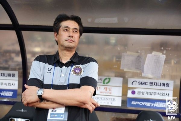 유병훈 FC안양 감독. 대한축구협회 제공