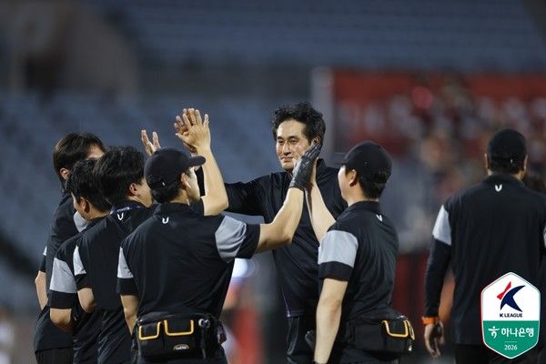 유병훈 FC안양 감독. 한국프로축구연맹 제공