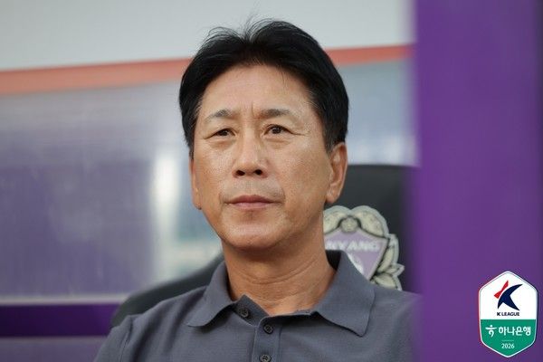 박태하 포항스틸러스 감독. 한국프로축구연맹 제공