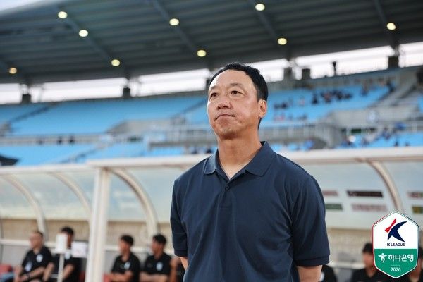 박진섭 천안시티FC 감독. 한국프로축구연맹 제공