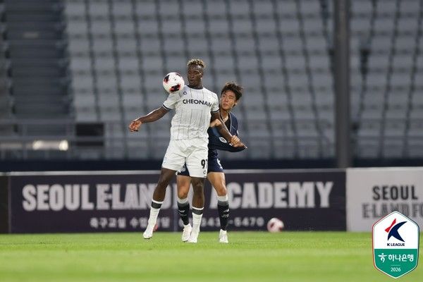 이바닐도(천안시티FC). 한국프로축구연맹 제공