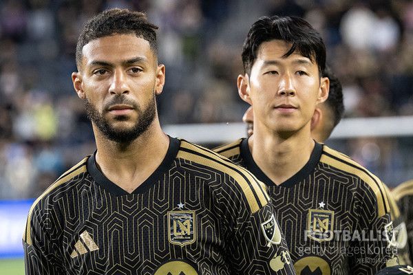 드니 부앙가(왼쪽), 손흥민(이상 LAFC). 게티이미지코리아