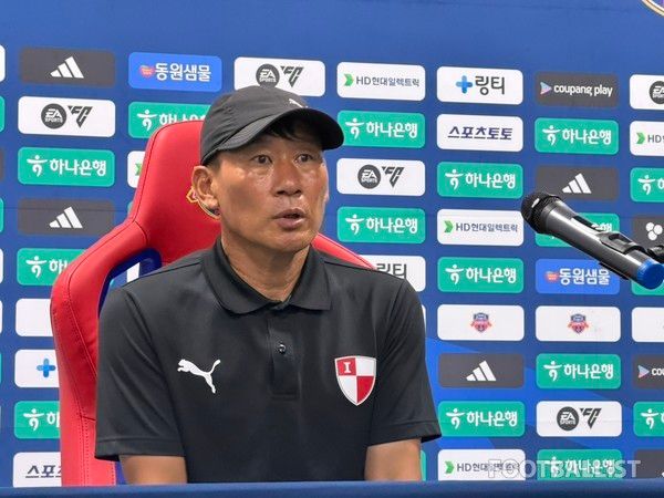 조성환 부산아이파크 감독. 김희준 기자