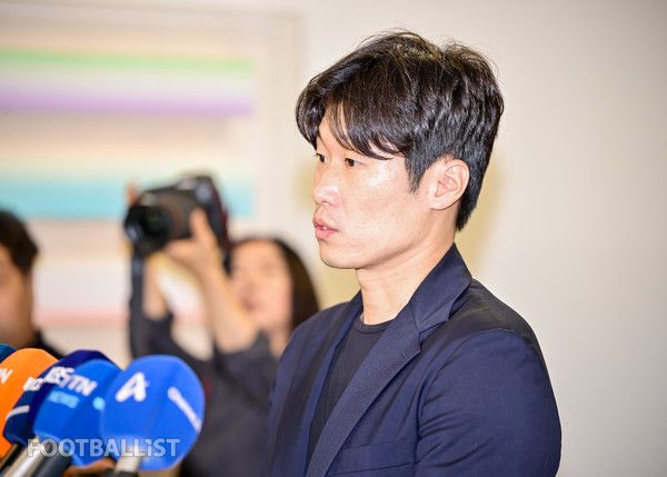 박지성 K-축구혁신위원회 위원장. 서형권 기자