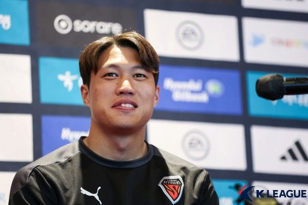 김승대(포항스틸러스). 한국프로축구연맹 제공