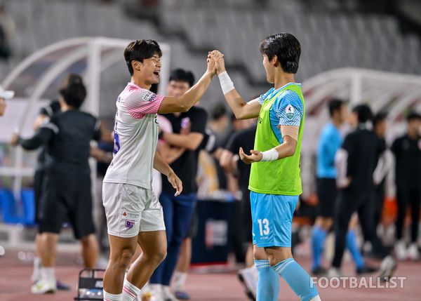 이대광(왼쪽), 김민승(오른쪽, 파주 프런티어 FC). 서형권 기자