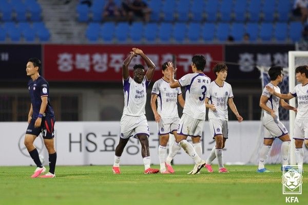 블레이즈(FC안양). 대한축구협회 제공