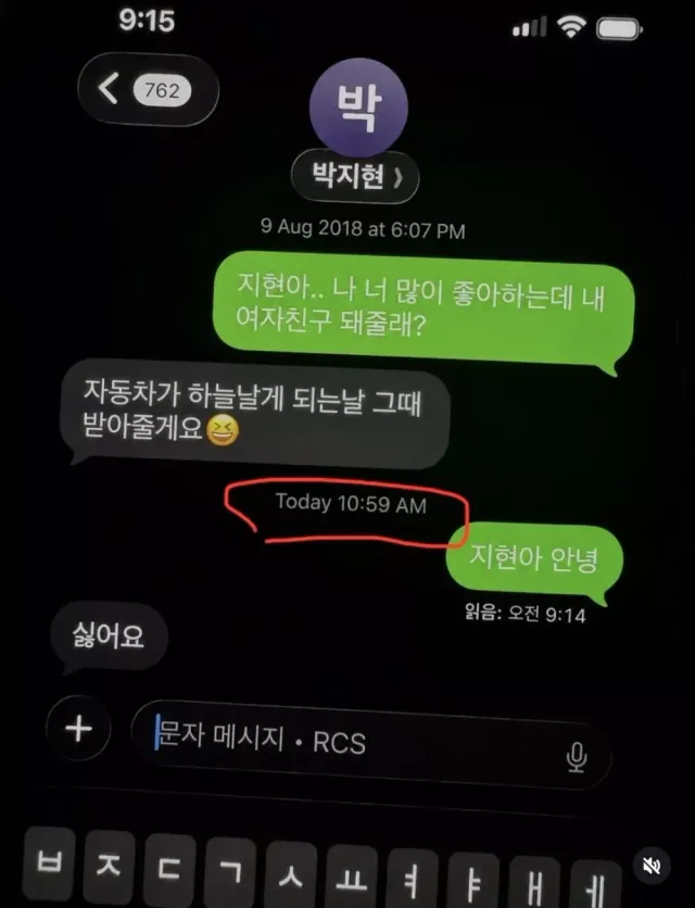 자동차가 하늘을 날게 되면 사겨줄게