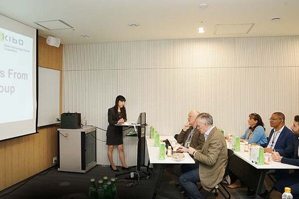 ▲기술보증기금은 31일 세계은행 8개국 방문단과 함께 개발도상국에 사회적가치를 실현하고 지원하는 협력방안에 대한 간담회를 가졌다./사진=기술보증기금