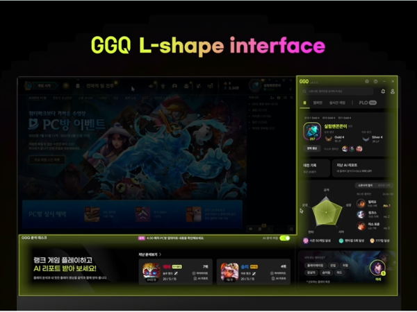 ▲GGQ의 기본적인 인터페이스