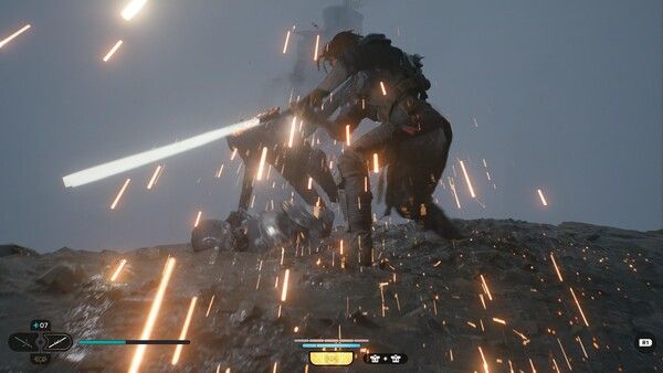 ▲ 주인공의 전투 기술이 증가함에 따라 함께 늘어난 화려한 처형 모션 역시 '스타워즈 제다이: 서바이버' 전투의 매력 포인트 중 하나다