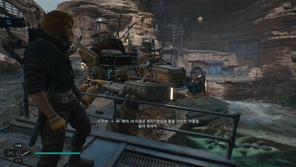 ▲ 전작과의 가장 큰 차이점 중 하나는 상호작용 가능하며 저마다의 이야기를 간직한 다양한 NPC가 등장한다는 점이며, 이들을 만나며 스토리 외적인 전개를 즐길 수도 있다