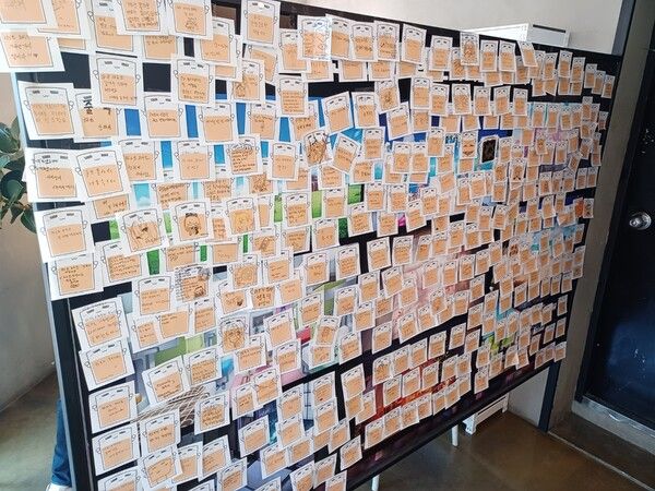 ▲ 많은 유저들이 찾아 메시지를 남겼다&nbsp;(사진=경향게임스)