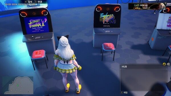 ▲캡콤의 고전 게임들도 즐길 수 있다