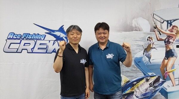 ▲ (좌측부터)컴투스 Fishing 스튜디오 문정환 PD, 천승진 CD(사진=경향게임스)