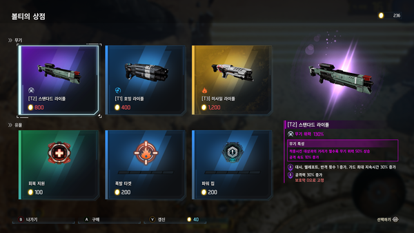 ▲ 상점을 통해 보스전을 대비해야 한다&nbsp;