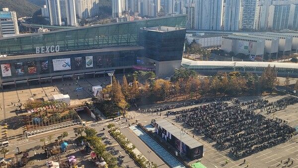 ▲ '지스타 2023' 전경(사진=경향게임스)