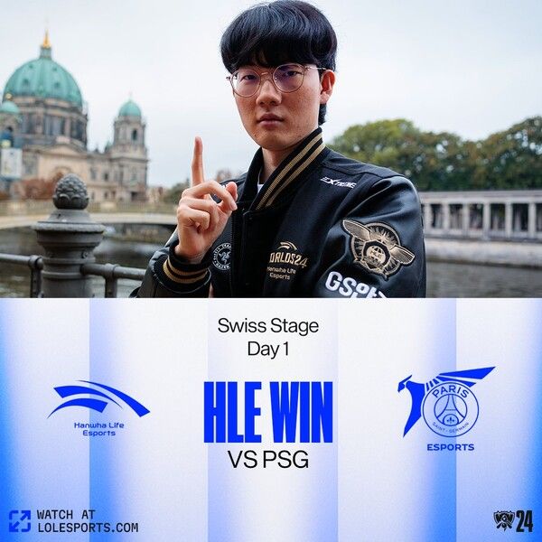 출처=lolesports 공식 SNS