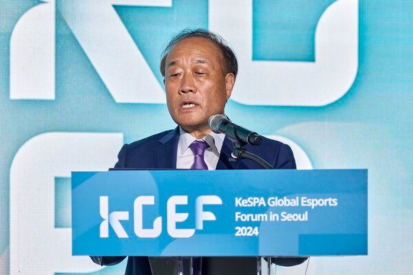 ▲ 한국e스포츠협회 김영만 회장(사진=한국e스포츠협회)