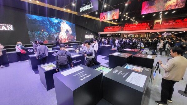 ▲ 넥슨은 자사의 30년 역사를 되짚어볼 수 있는 특별 전시 공간과 함께 이번 지스타를 찾았다(사진=경향게임스)