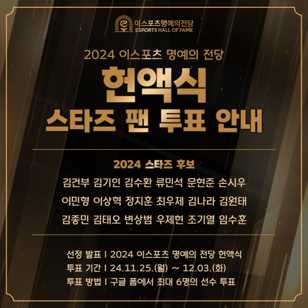 제공=한국e스포츠협회