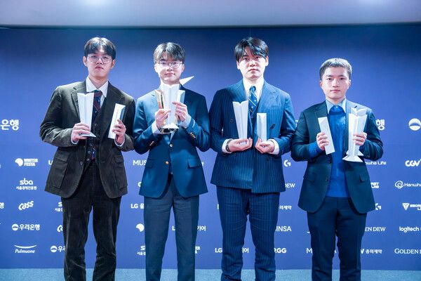 ▲T1은 올해 주요 시상 부문을 휩쓸었다