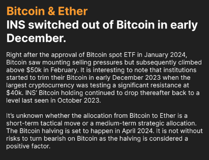 바이비트는 기관투자자들이 지난해 12월 초부터 비트코인 보유량을 줄이기 시작했다고 언급하기도 했다(사진=바이비트)