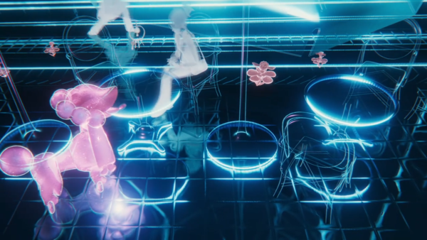 ▲ PV에서도 플라엣테의 진화 전형태인 플라베베가 등장한다