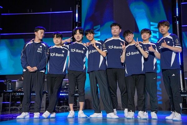 ▲ VCT&nbsp;퍼시픽 스테이지&nbsp;1&nbsp;플레이오프 진출을 확정지은&nbsp;DRX (제공=라이엇 게임즈 이스포츠)