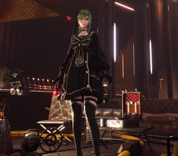 ▲ 스텔라블레이드 블랙 로즈 의상