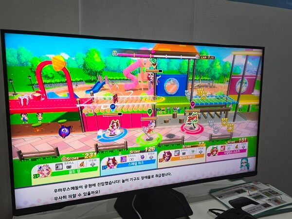 ▲ 학교나 운동장 뿐 아니라 다양한 곳에서 레이스가 진행된다 (사진=경향게임스)