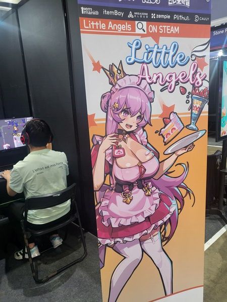 ▲ 누가 봐도 신사들을 위한 게임 리틀 엔젤스