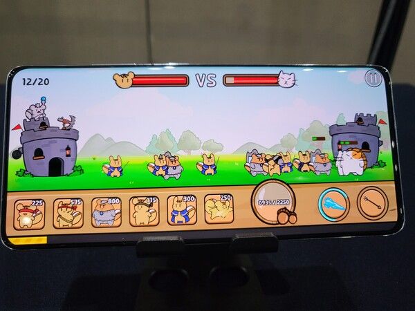 ▲지켜줘!토리 플레이화면