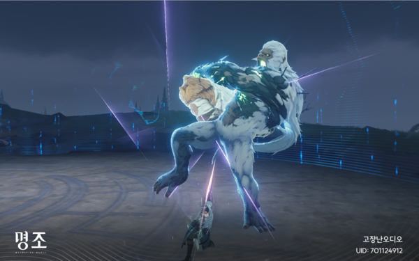 ▲ 적의 공격 타이밍에 보다 극적으로 대응할 수 있는 실시간 조작 중심 전투로, 변주 스킬, 반주 스킬을 활용한 3인 파티 1인 조작 체계의 매력 역시 돋보인다