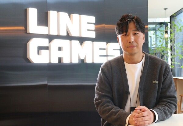 ▲ 라인게임즈 조동현 공동 대표