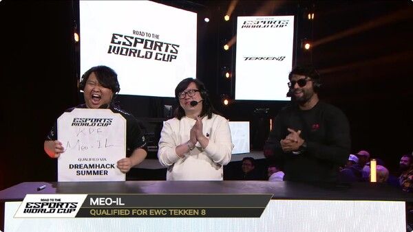 ▲ EWC예선 통과자 인터뷰에 참가한 머일 (사진 출처=드림핵스웨덴)