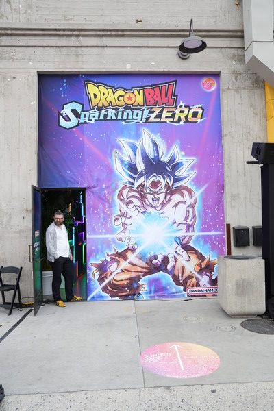 ▲반다이남코 부스 입구(사진=경향게임스)